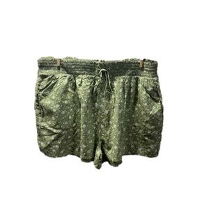 NWT SO|High Rise Smocked Waist Shorts|Size 2X